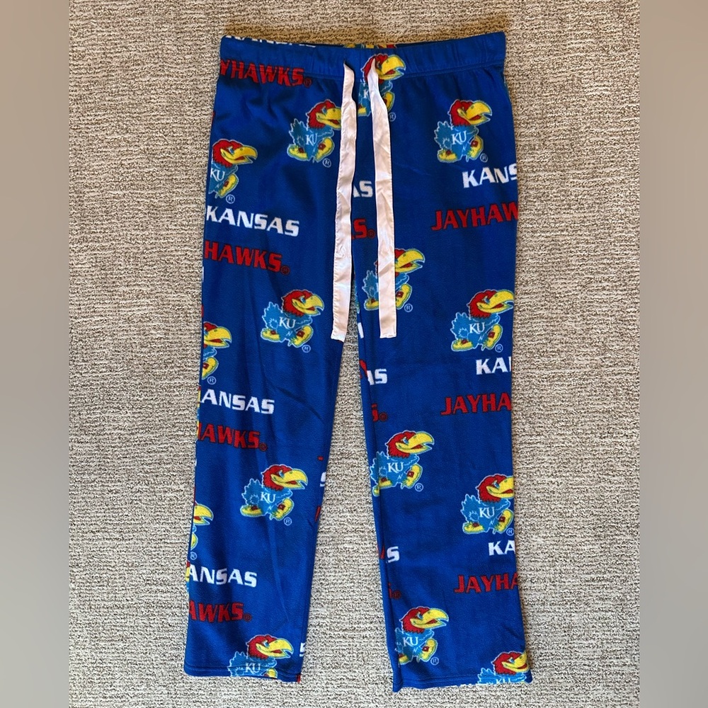 KU Jayhawks Logo Pajama Pants